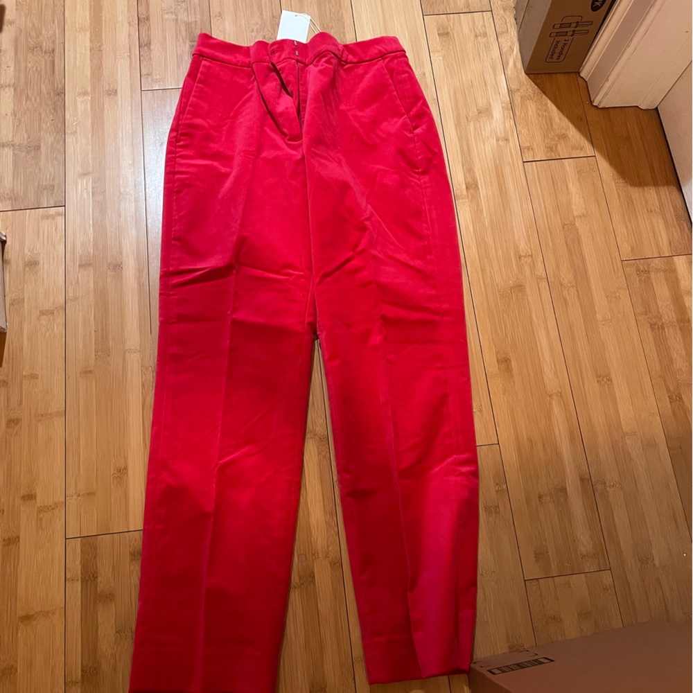 Vibrant Red Pants - Picture 5 of 12